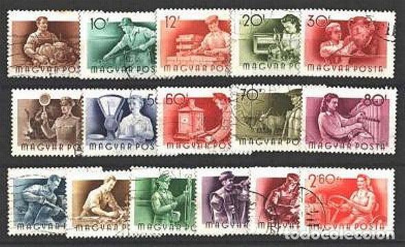Sellos: HUNGRIA 1955 OFICIOS - Foto 1