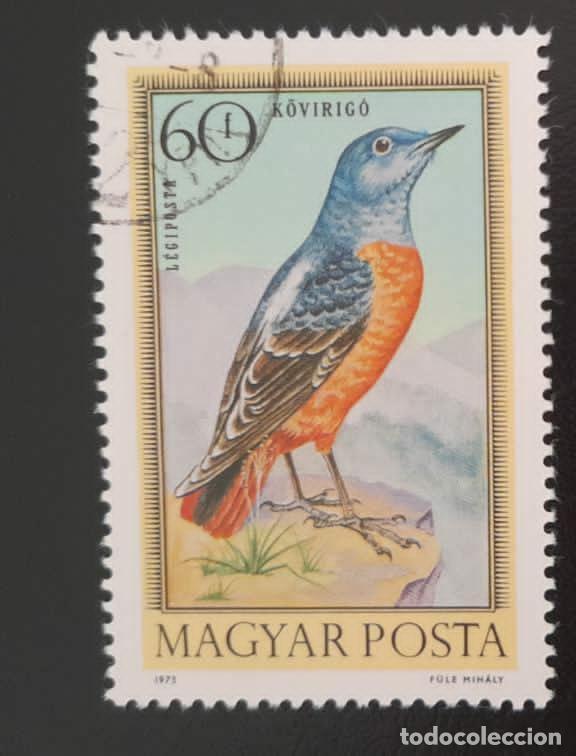 Sellos: SO) HUNGARY, BIRD, USED - Foto 1
