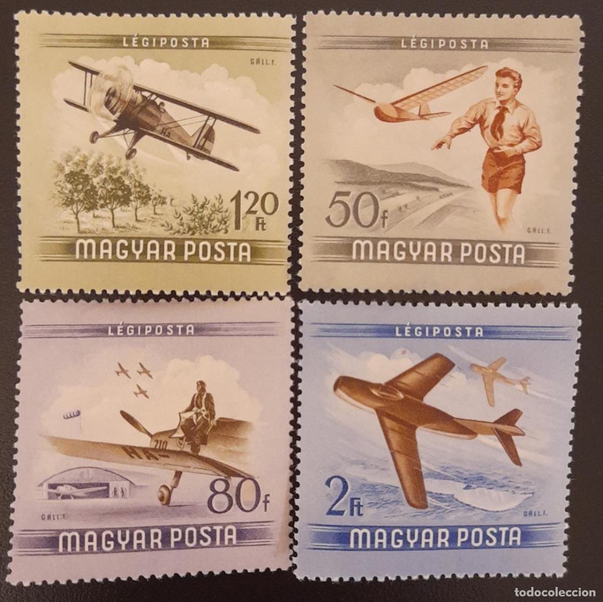 Sellos: SO) HUNGARY, AVIATION, AIRCRAFT MNH - Foto 1
