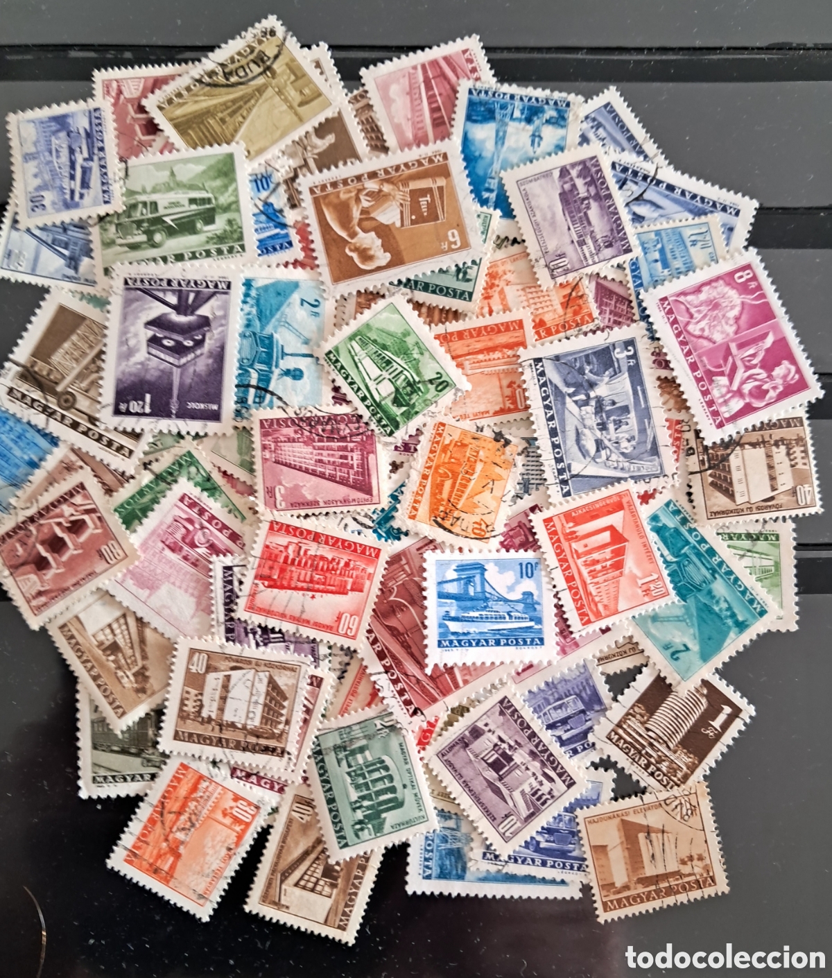 Sellos: 100 SELLOS BASICOS HUNGRIA - Foto 1