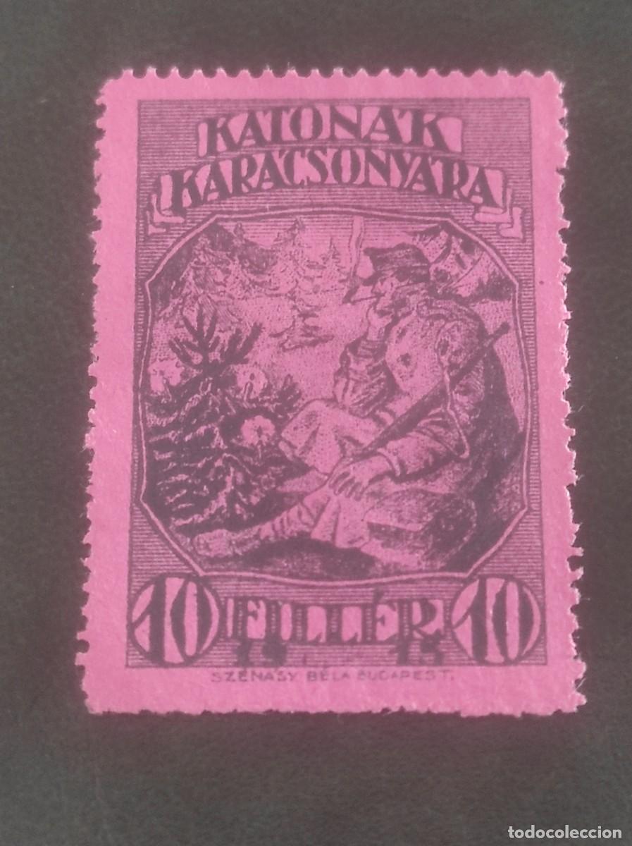Sellos: Vi&ntilde;eta de Hungr&iacute;a 1915 (*) - Foto 1