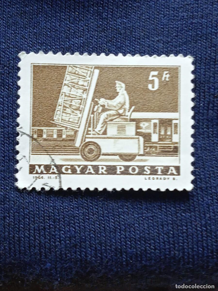 Sellos: MAGYAR POSTA HUNGR&Iacute;A, 5 FT FORINT 1964 - Foto 1