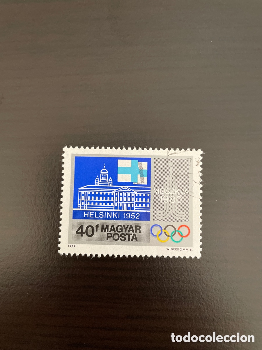 Sellos: Sello Hungr&iacute;a Magyar Posta usado - Foto 1