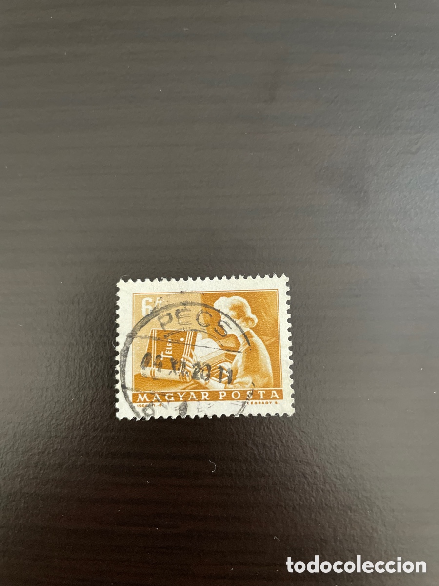 Sellos: Sello Hungr&iacute;a Magyar Posta usado - Foto 1