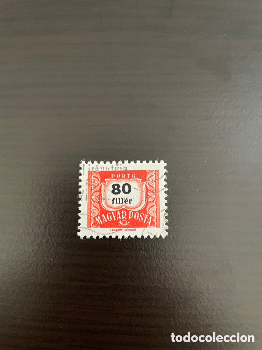 Sellos: Sello Hungr&iacute;a Magyar Posta usado - Foto 1