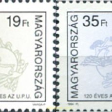 Sellos: 325520 MNH HUNGRIA 1994 CONGRESO UPU