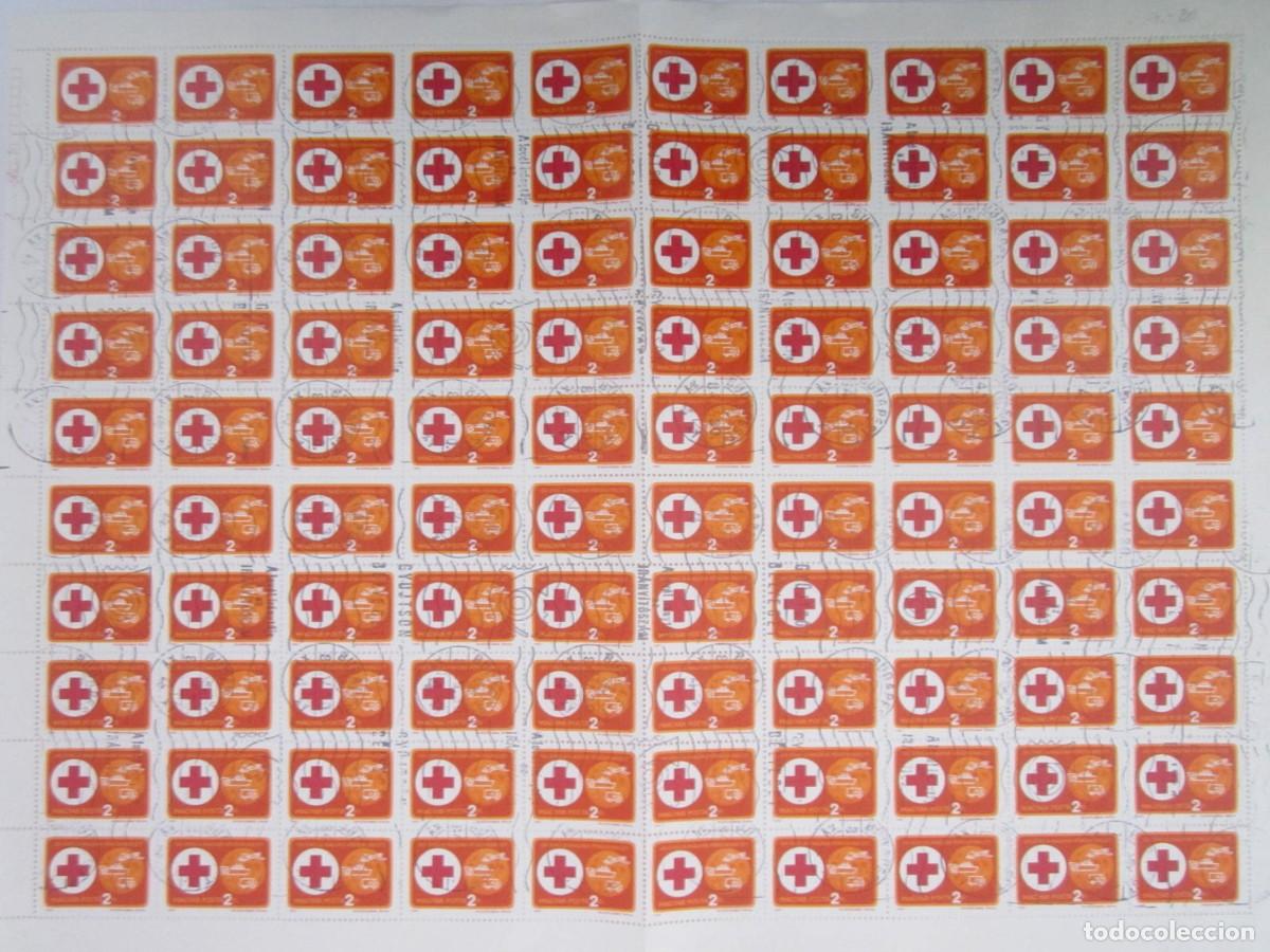 Sellos: BLOQUE DE 100 SELLOS MAGYAR POSTA 1981 - Foto 1