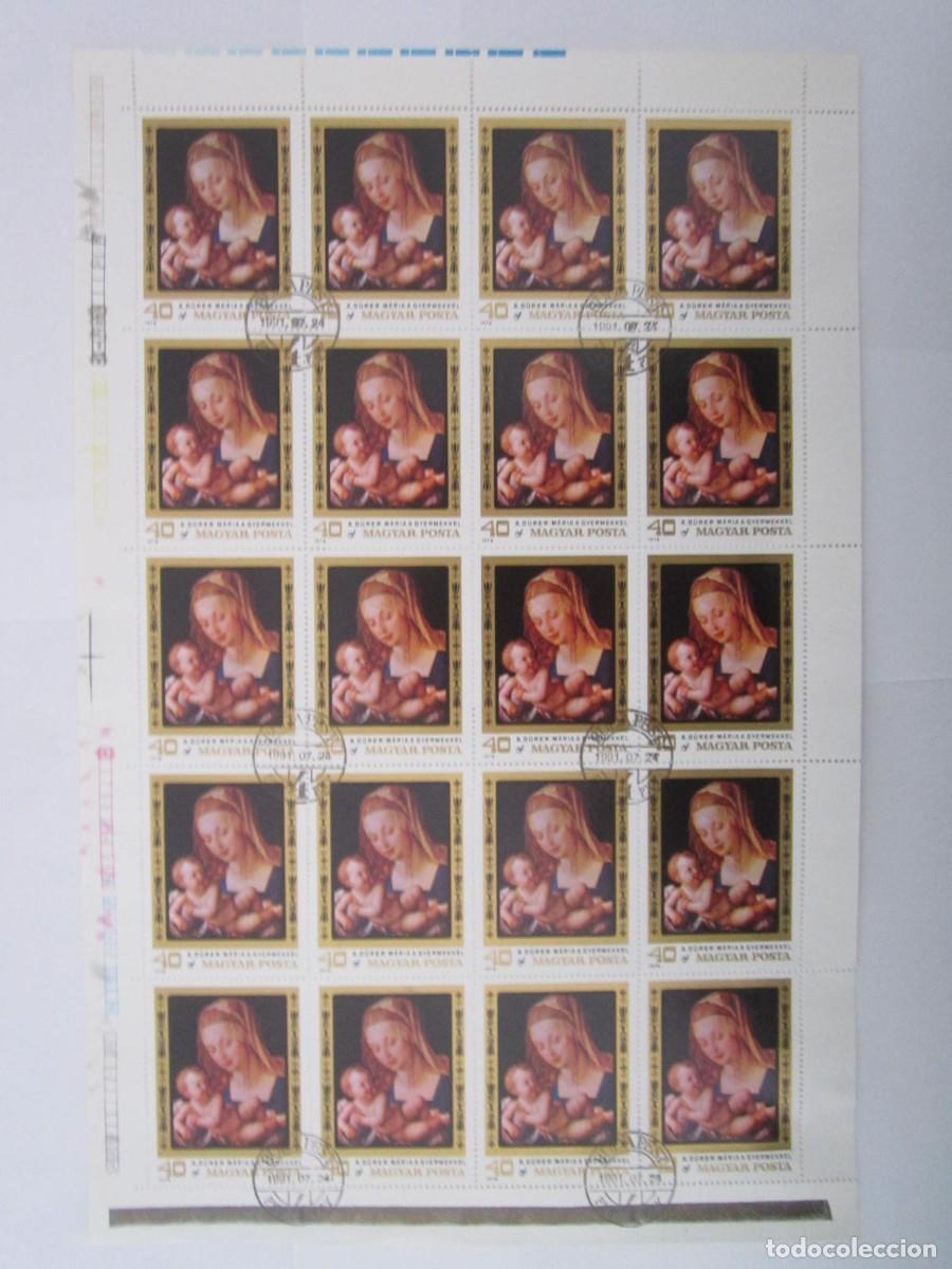 Sellos: BLOQUE DE 20 SELLOS MAGYAR POSTA 1978 - Foto 1