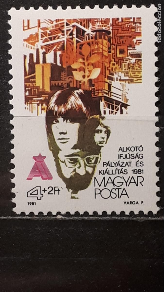 Sellos: HUNGR&Iacute;A **. A&Ntilde;O 1981. Yvert. 2764 - Foto 1