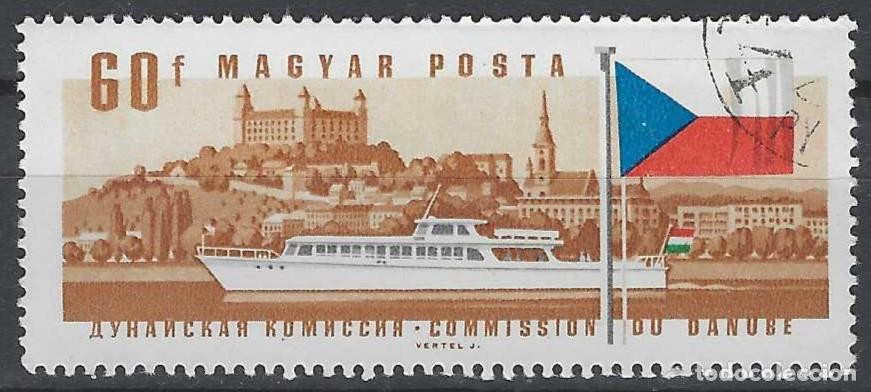 Sellos: HUNGR&Iacute;A 1967 - BARCOS - USADO - Foto 1