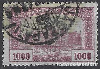 Sellos: HUNGR&Iacute;A 1920-24 - PARLAMENTO - USADO - Foto 1