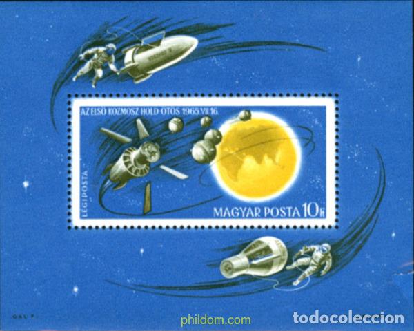 Sellos: 202033 MNH HUNGRIA 1965 ESPACIO - Foto 1
