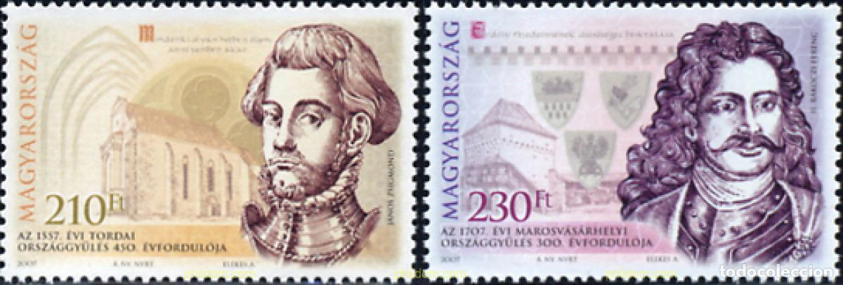 Sellos: 237723 MNH HUNGRIA 2007 - Foto 1