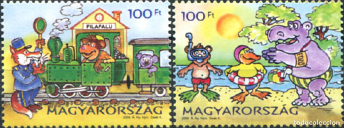 Sellos: 325297 MNH HUNGRIA 2008 COMICS - Foto 1