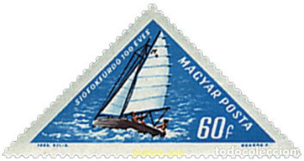 Sellos: 757585 HINGED HUNGRIA 1963 BARCOS - Foto 1