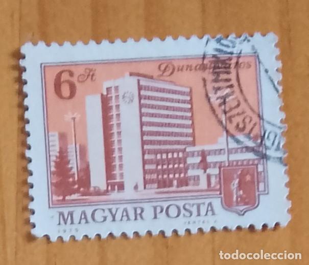 Sellos: MAGYAR POSTA, HUNGRIA - V/F 6 FT - ARQUITECTURA, EDIFICIO - Foto 1