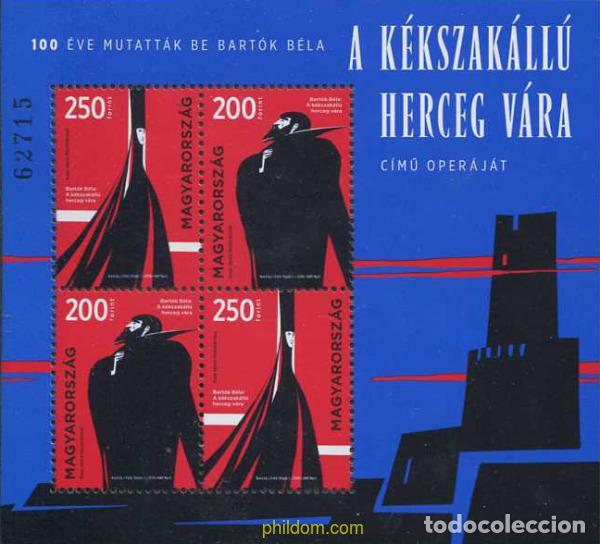 Sellos: 605434 MNH HUNGRIA 2018 CENTENARIO DE LA OPERA - Foto 1