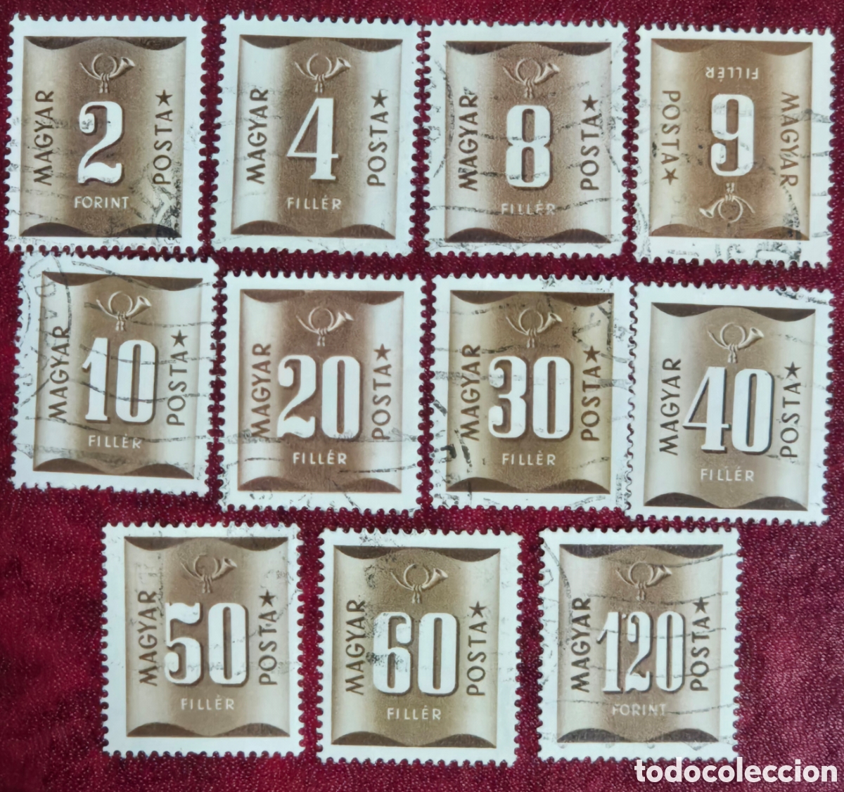 Sellos: Sellos postales Hungr&iacute;a 1951 - Foto 1