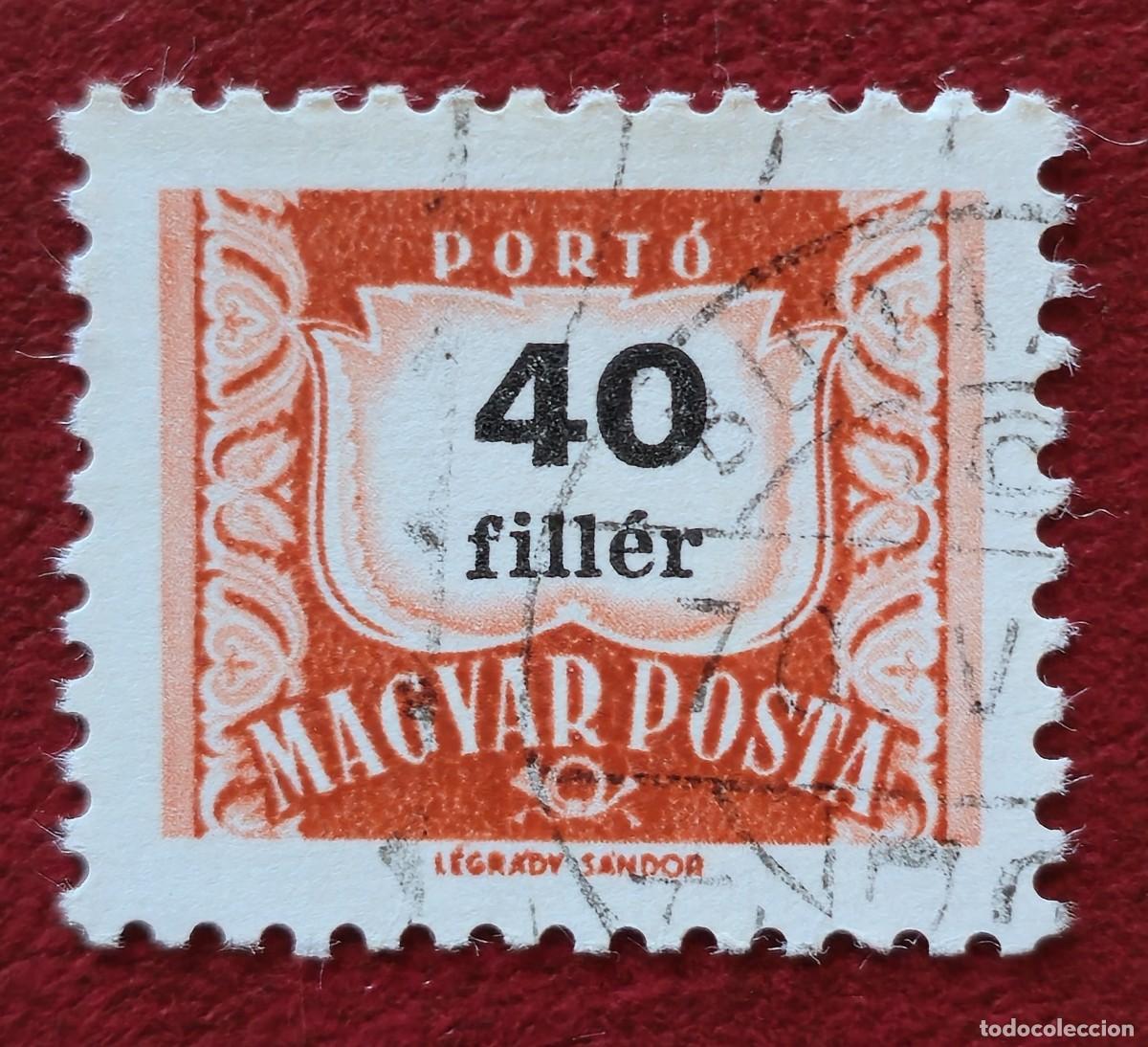 Sellos: SELLOS USADO HUNGRIA 1958 - Foto 1