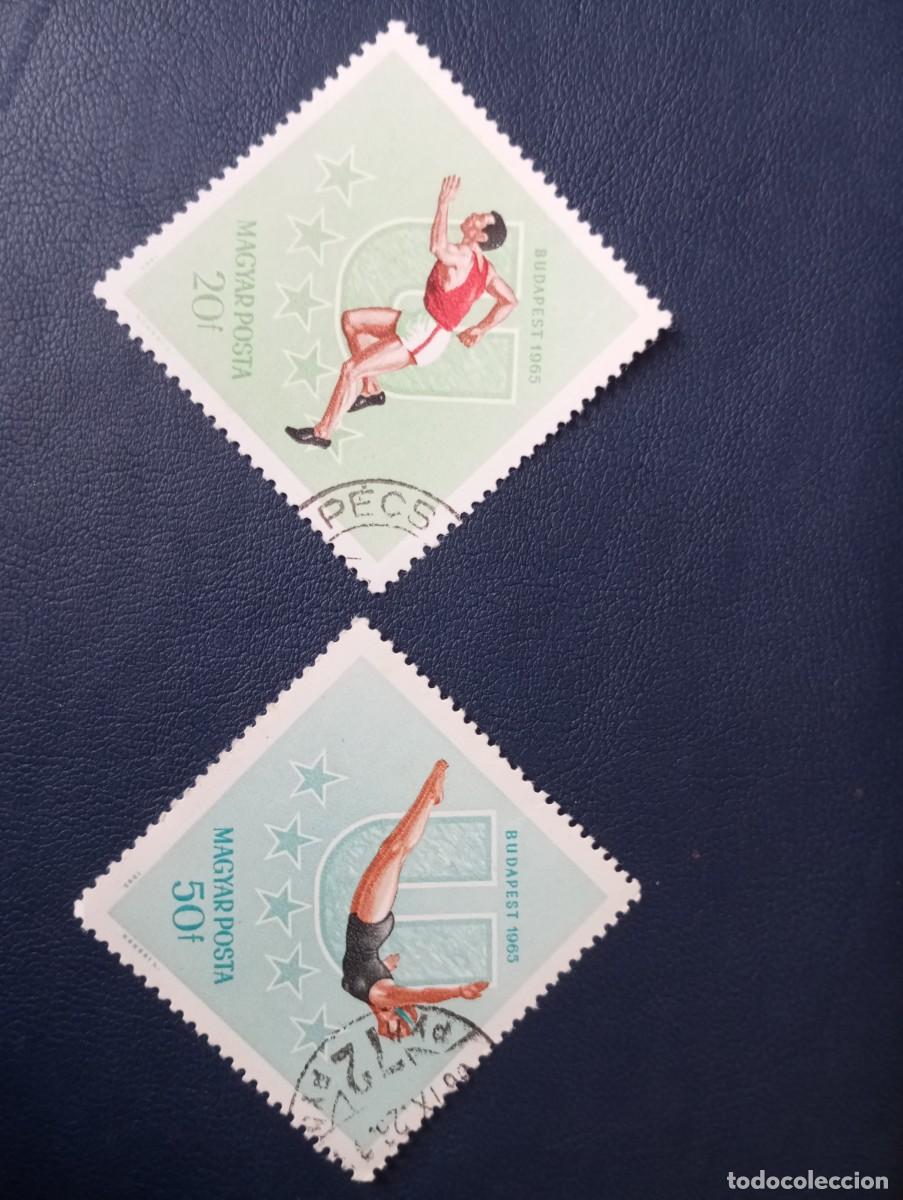 Sellos: HUNGR&Iacute;A, 1965, DEPORTES - Foto 1
