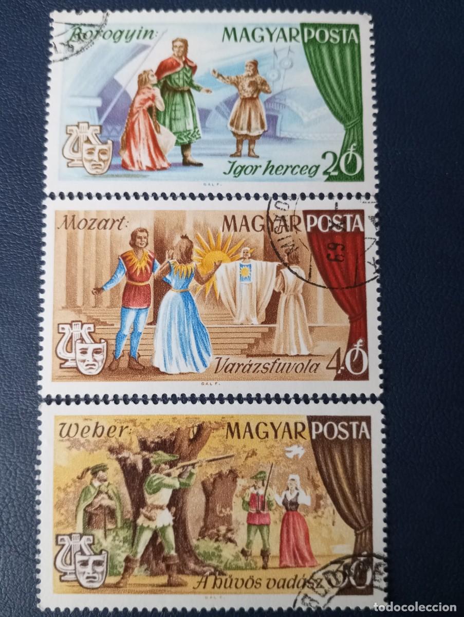 Sellos: HUNGR&Iacute;A, 1967, OPERAS - Foto 1