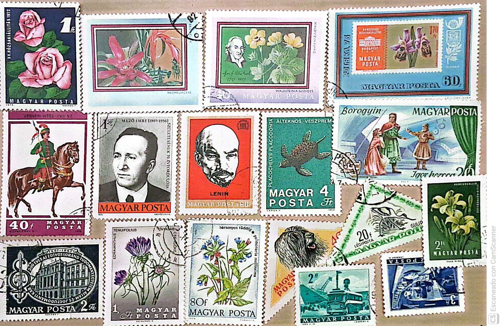 Sellos: Hungr&iacute;a. 40 Sellos usados distintos. Ref. e527 - Foto 1