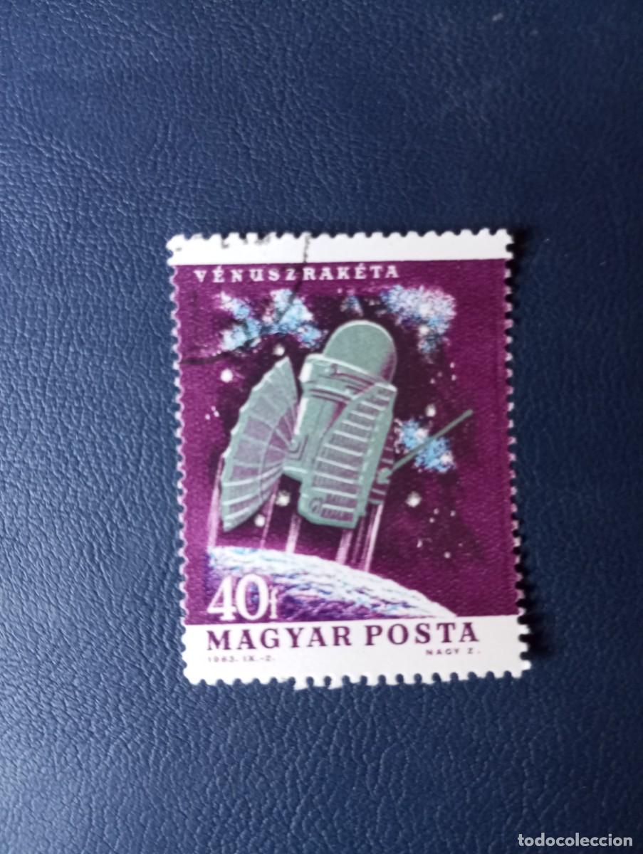 Sellos: HUNGR&Iacute;A, 1963, ESPACIO, SAT&Eacute;LITE A VENUS - Foto 1