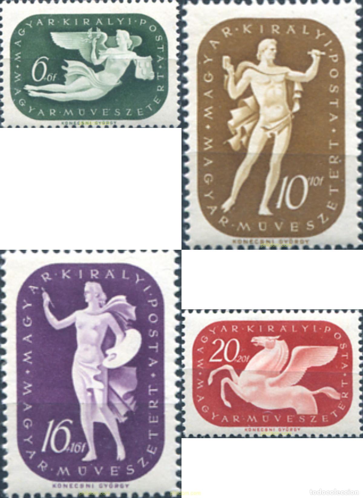Sellos: 776657 HINGED HUNGRIA 1940 - Foto 1