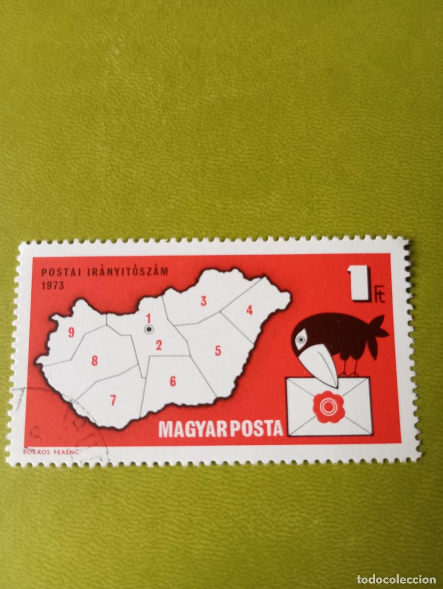 Sellos: HUNGR&Iacute;A, 1973, INTRODUCCI&Oacute;N DEL C&Oacute;DIGO POSTAL, YT 2288 - Foto 1