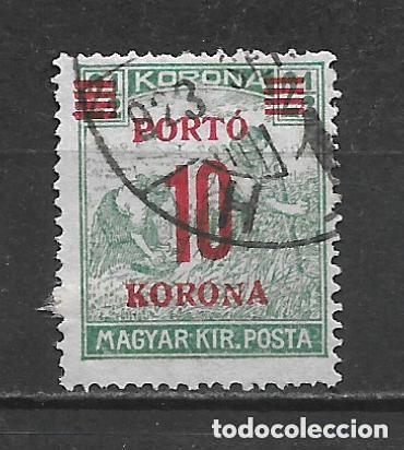 Sellos: hungria 1921-25 scott J82 usado - 11/31