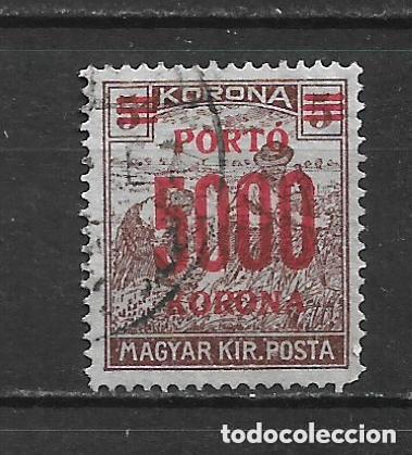 Sellos: hungria 1921-25 scott J99 usado - 11/31