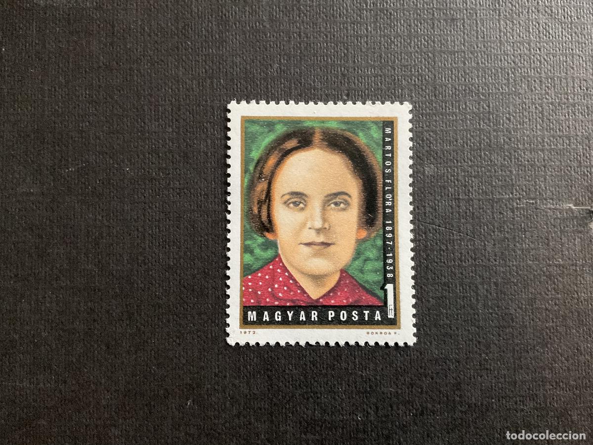 Sellos: HUNGRIA N&ordm; YVERT 2282*** A&Ntilde;O 1972. 75 ANIVERSARIO DEL NACIMIENTO DE FLORA MARTOS
