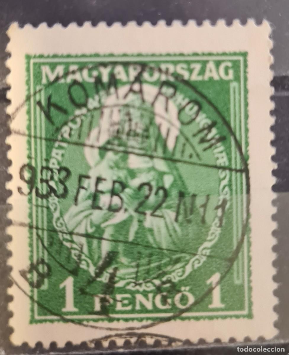 Sellos: Sello usado de Hungr&iacute;a 1932