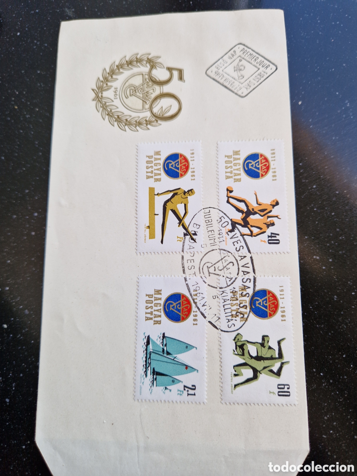 Briefmarken: Sellos 50 Aniversario VASAS DE BUDAPEST CF