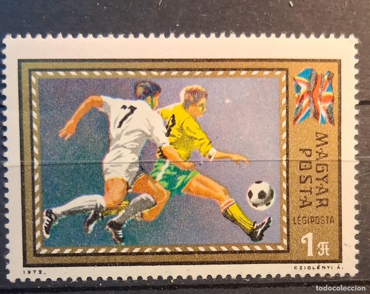 Sellos: HUNGR&Iacute;A, 1972, CAT.YT. PA. 348.