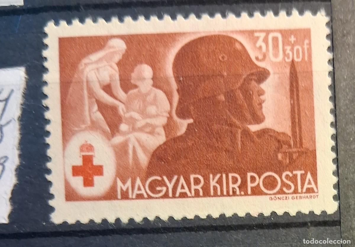 Sellos: HUNGR&Iacute;A, 1944, CAT.YT. 650.