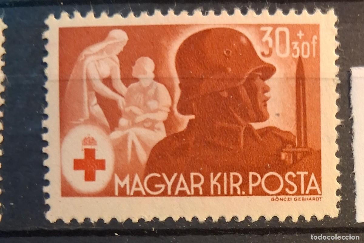 Sellos: HUNGR&Iacute;A, 1944, CAT.YT. 650.