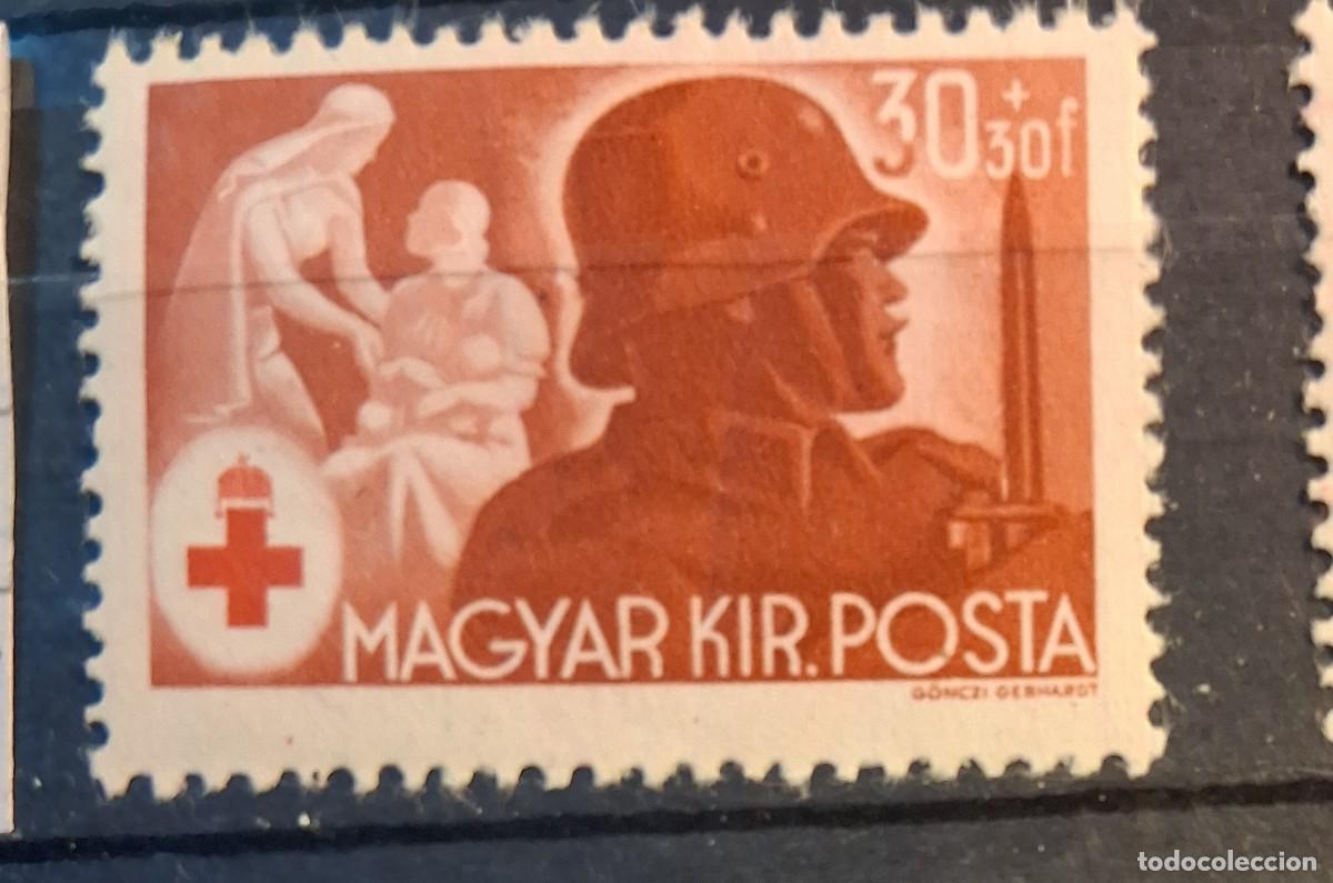 Sellos: HUNGR&Iacute;A, 1944, CAT.YT. 650.