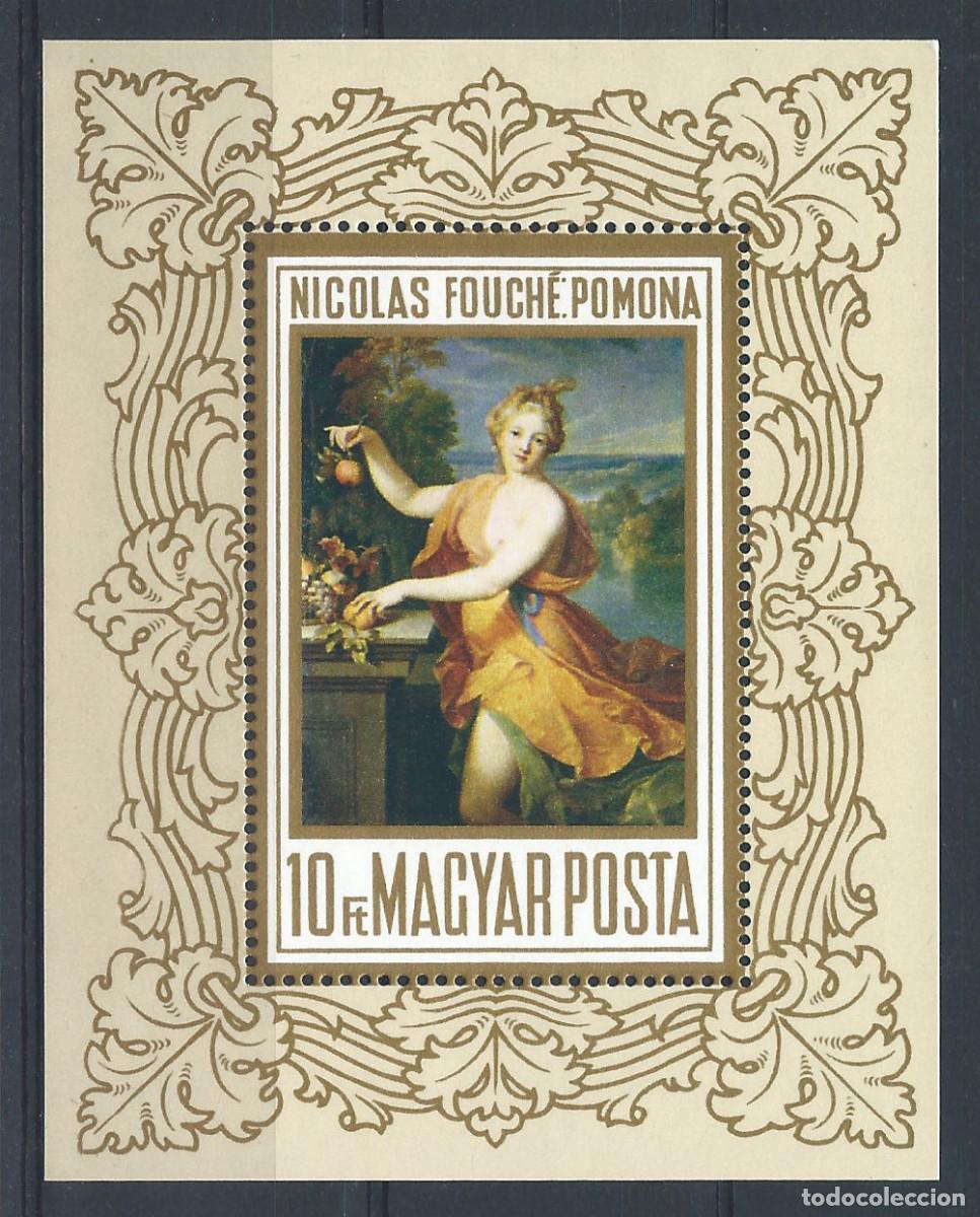 Sellos: Hongrie Bloc N&deg;78** (MNH) 1969 - Arts &rdquo;Tableaux&rdquo;