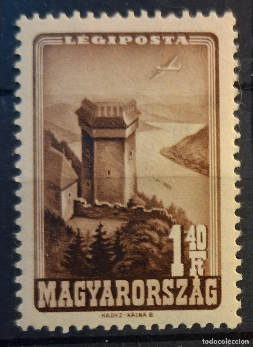 Sellos: HUNGR&Iacute;A, 1947, CAT.YT. PA.63.