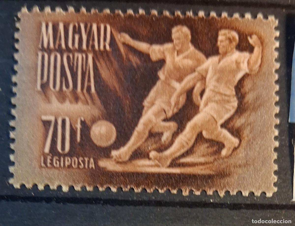 Sellos: HUNGR&Iacute;A, 1950, CAT.YT. PA.109.
