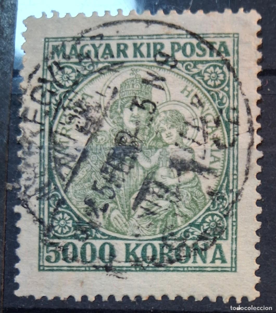 Sellos: HUNGR&Iacute;A, 1923, CAT.YT.366.