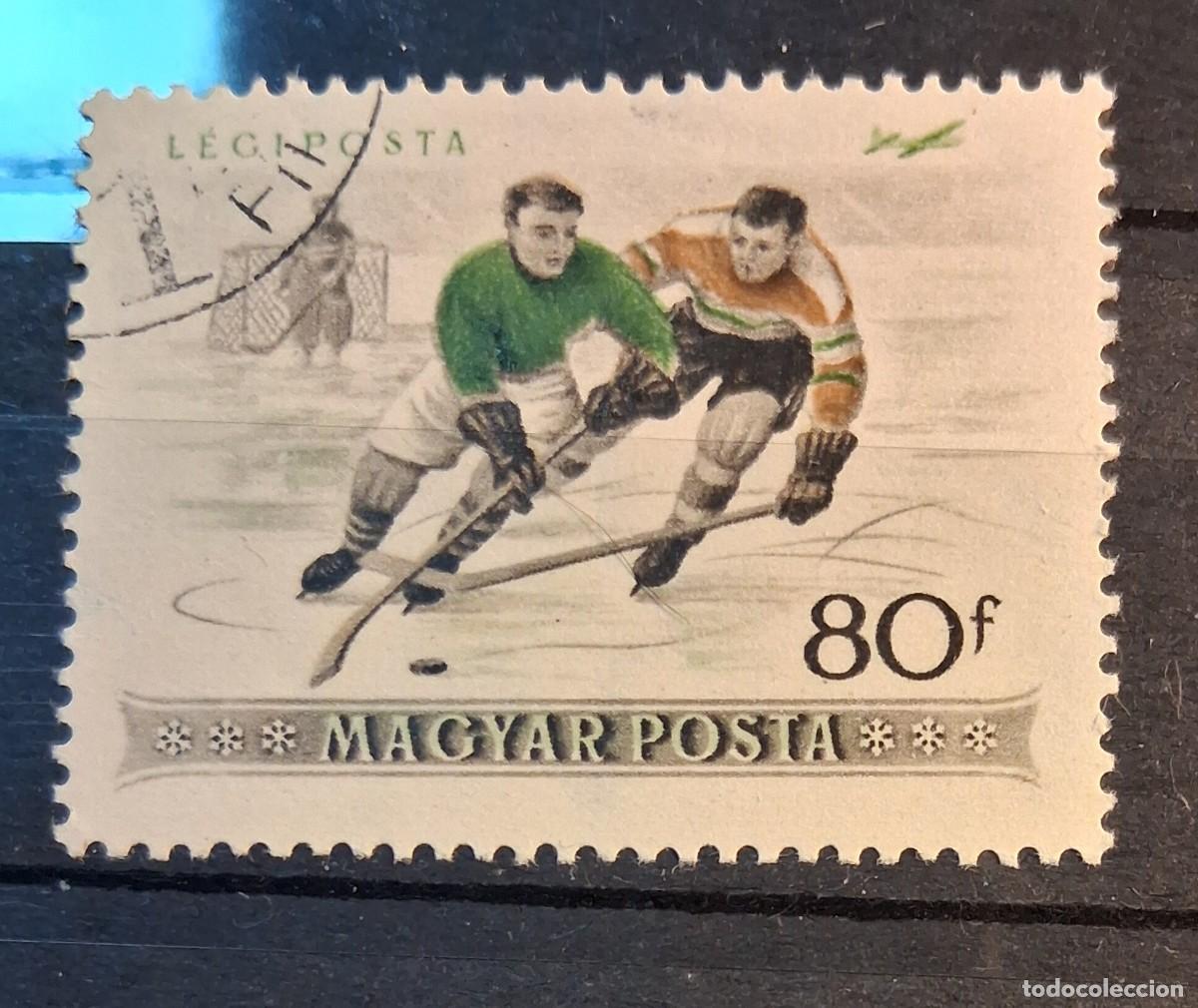 Sellos: HUNGR&Iacute;A, 1955, CAT.YT.PA. 184.