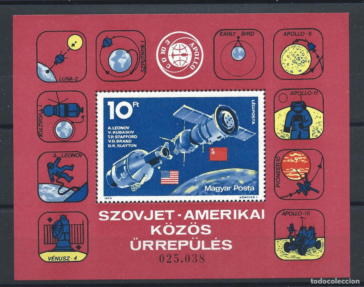 Sellos: Hongrie Bloc N&deg;117** (MNH) 1975 - Espace