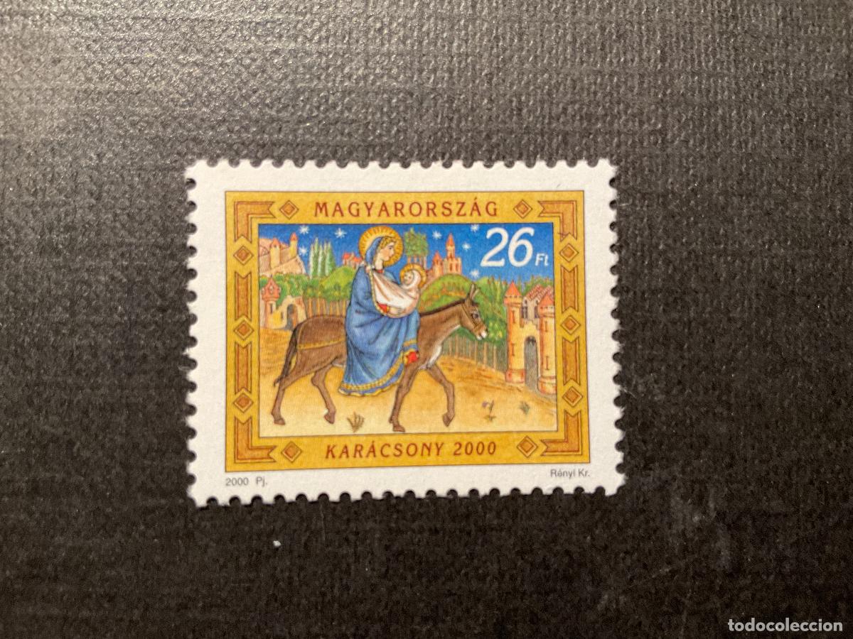Sellos: HUNGRIA N&ordm; 3756** A&Ntilde;O 2000. NAVIDAD. LA HUIDA DE EGIPTO