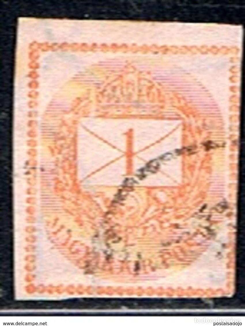 Sellos: HUNGRIA // YVERT 3 PERIODICOS // 1874 ... USADO