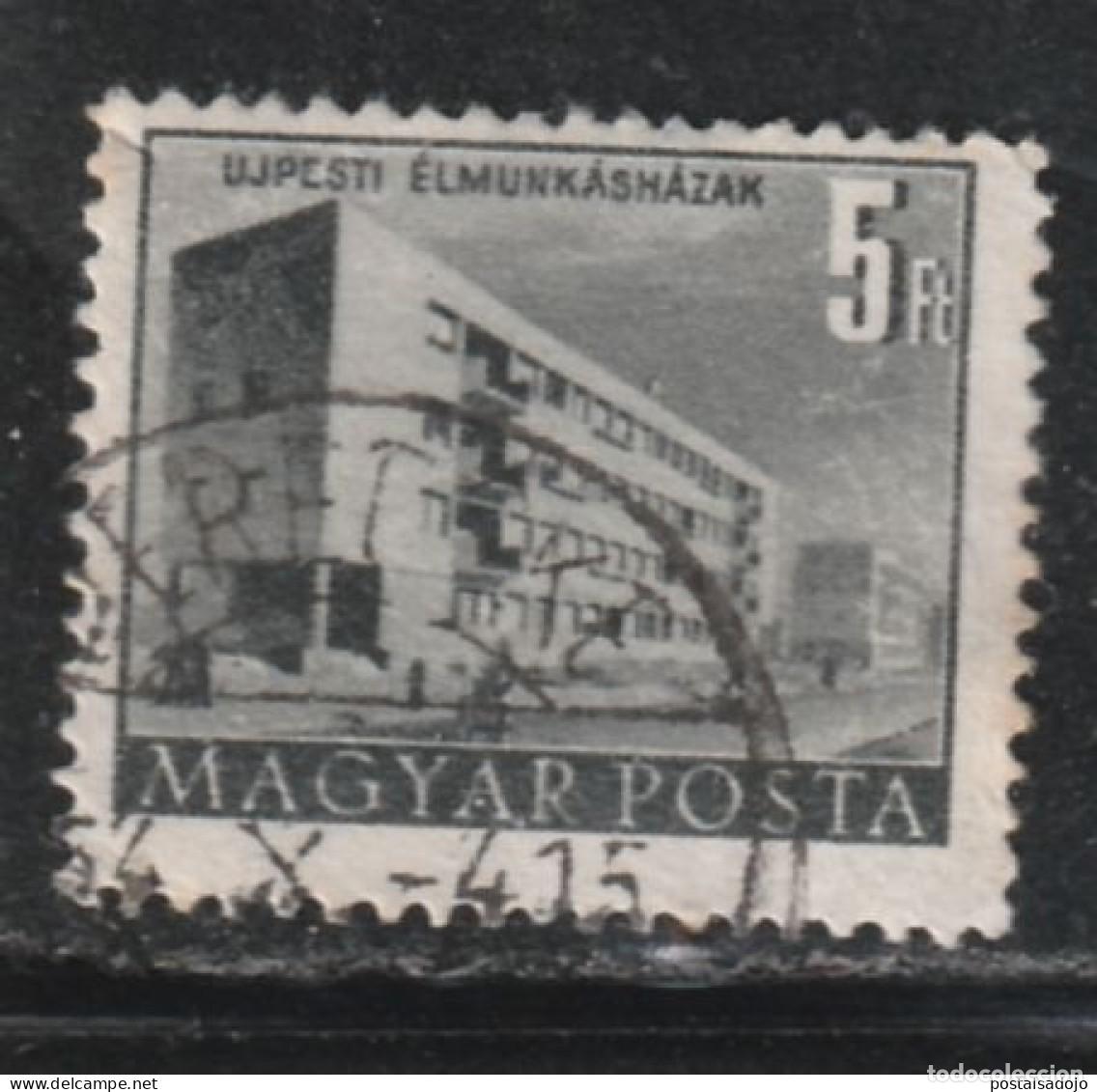 Sellos: HUNGRIA // YVERT 1012 // 1951-52 ... USADO
