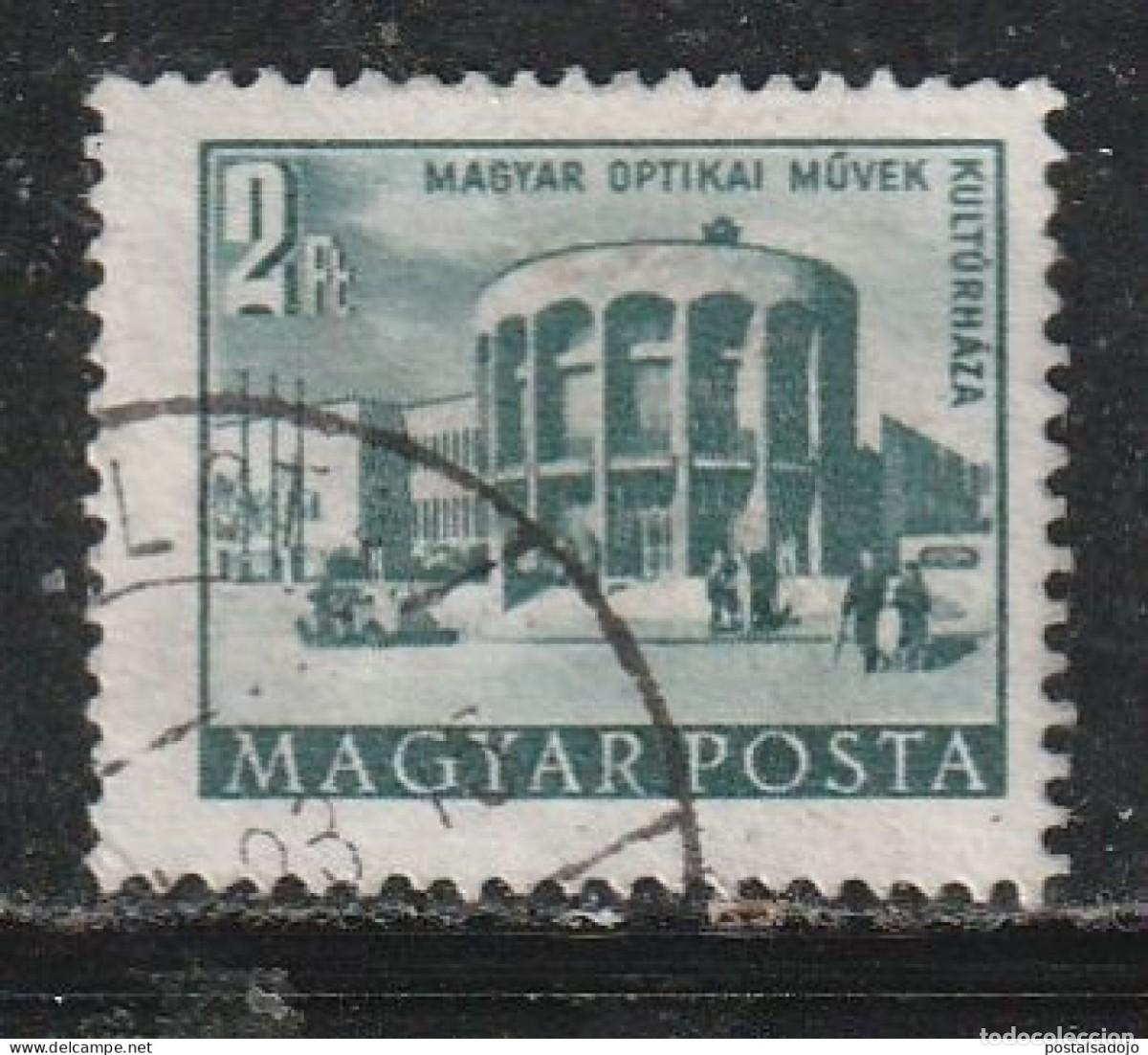 Sellos: HUNGRIA // YVERT 1341 A // 1960-61 ... USADO