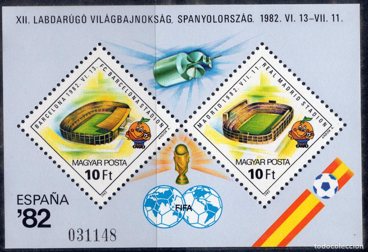 Sellos: HUNGRIA 1982 STAMP MICHEL HU BL155AI