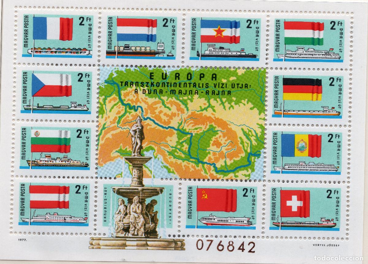 Sellos: HUNGRIA 1977 STAMP MICHEL HU BL128A